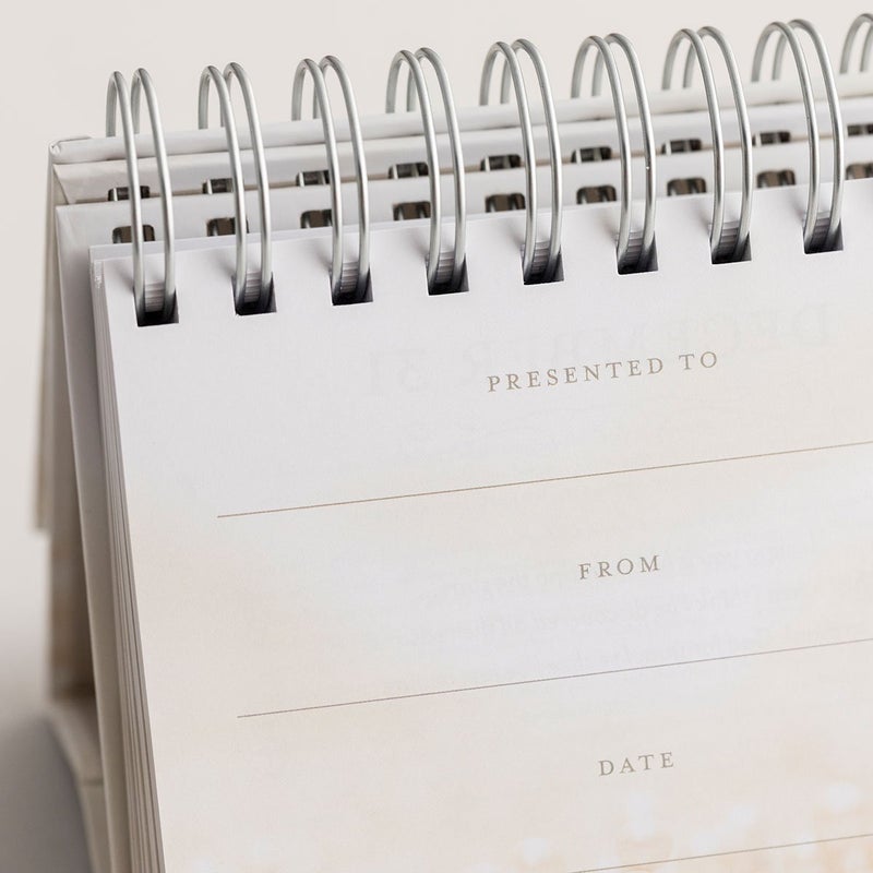 DaySpring - Marriage Blessings - Celebrating You & Me From Vows to Ever After - An Inspirational DaySpring DayBrightener - Perpetual Calendar (70943) - Image 2